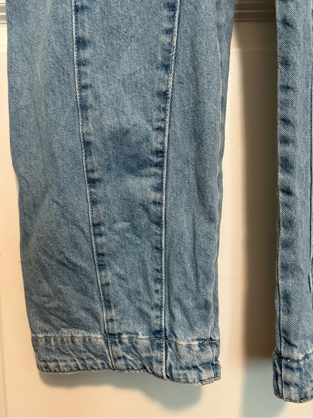 FREE PEOPLE-WE THE FREE-DENIM OVERALLS - Picture 7 of 8